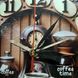 Ceas decorativ, model sublimat Vintage Timpul pentru Cafea, handmade, cadou pentru cei dragi, 20cm
