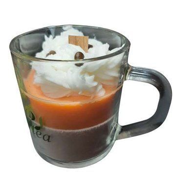 Lum&acirc;nare parfumată Cupcake MINI LOLLY COFFEE &ndash; Cafea, Acadea și Căpșuni