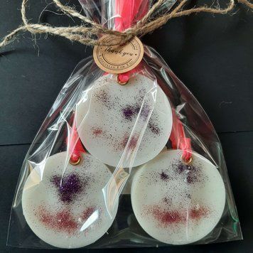 Set 3 Tablete Parfumate dulap haine, Odorizant, CIRES JAPONEZ &ndash; Sakura, Bergamot, 70g