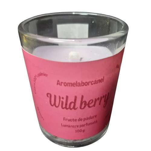 Lum&acirc;nare parfumată WILD BERRY &ndash; Fructe de pădure