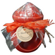 Set difuzor Wax Melts si figurine de ceara de soia parfumata, SWEET ROSE &ndash; Trandafir de Dulceață