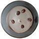 Lum&acirc;nare parfumată CAFFE LATTE &ndash; Cafea, Lapte, Scorțișoară, 180g