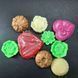 Set Wax Melts figurine de ceara de soia parfumata, MIX &ndash; Chocolate, Sakura, Banana Cake, Antitantari, Sweet Rose, 50g