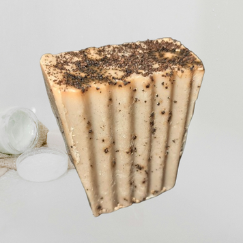 Sapun exfoliant HOCUS POCUS &ndash; Cocos, Cafea, Ceai negru, Artar, 100g