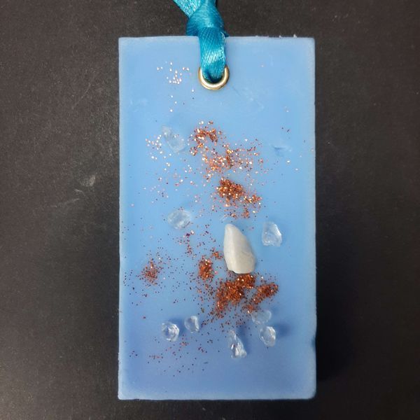 Parfumant dulap haine OCEAN DREAMS &ndash; Note marine, Pepene Galben, Portocală roșie, Paciuli, Dreptunghi, 30g
