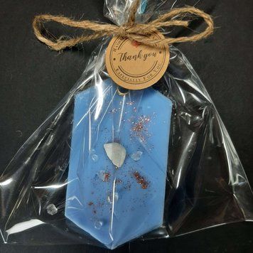 Parfumant dulap haine OCEAN DREAMS &ndash; Note marine, Pepene Galben, Portocală roșie, Paciuli, Hexagon, 30g