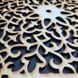 Decoratiune filigran, mandala, ornament, handmade, lemn natural, Candelis, 17 cm