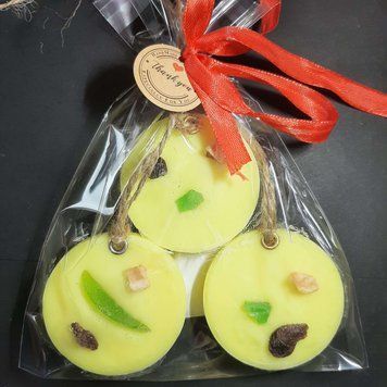 Set 3 Tablete Parfumate dulap haine, Odorizant, CITRUS EXOTIC &ndash; Bergamotă, Portocală, Fructe Exotice, 70g